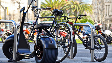 Scrooser electric scooter