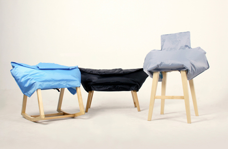 The Holding-breath Chair by Ray Jiao & Yi Wang