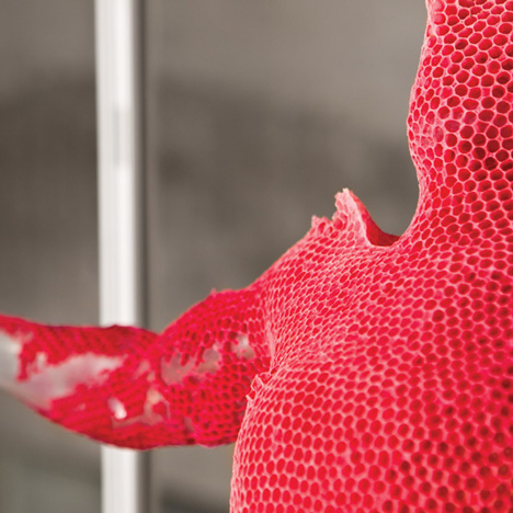 Detail of The Unbearable Lightness by Tomáš Libertíny