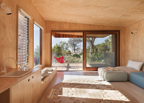 Beach House Mornington by Clare Cousins