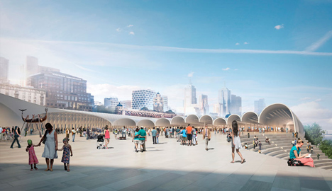 Flinders Street Station by Hassell + Herzog & de Meuron
