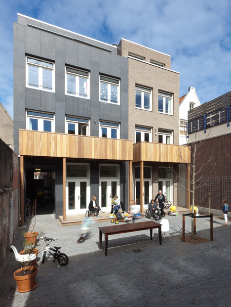 Housing Elandsstraat by Bastiaan Jongerius Architecten