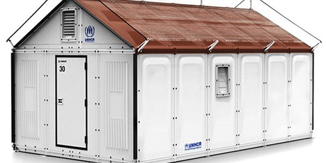 Ikea develops flat-pack refugee shelters