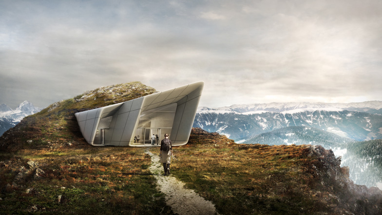 Messner Mountain Museum by Zaha Hadid
