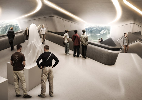 Messner Mountain Museum by Zaha Hadid
