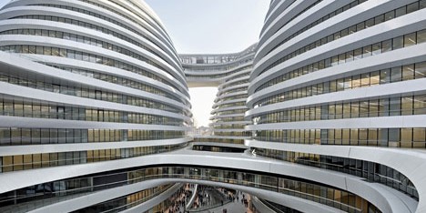 Galaxy Soho by Zaha Hadid Architects