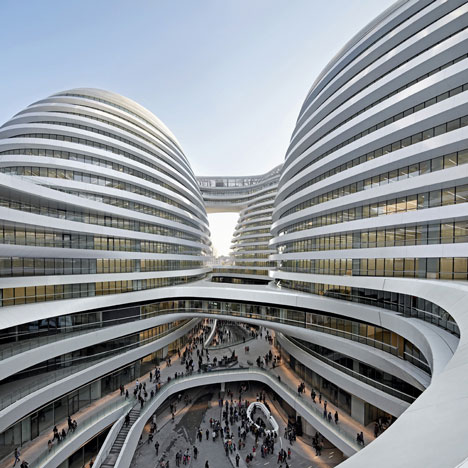 Galaxy Soho by Zaha Hadid Architects