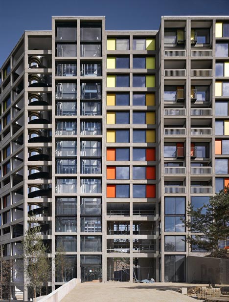 Park Hill Phase 1 by Hawkins Brown and Studio Egret West