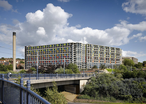 Park Hill Phase 1 by Hawkins Brown and Studio Egret West