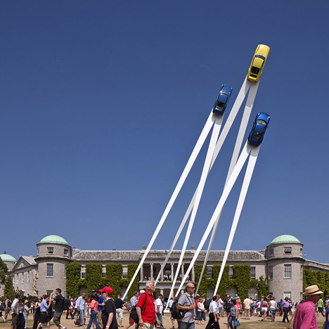 Porsche Sculpture by Gerry Judah