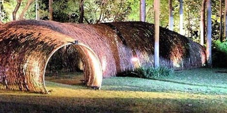 Rattan Tunnel at Bacanalia