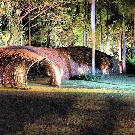 Rattan Tunnel at Bacanalia