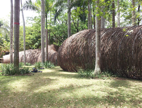 Rattan Tunnel at Bacanalia