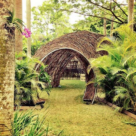 Rattan Tunnel at Bacanalia