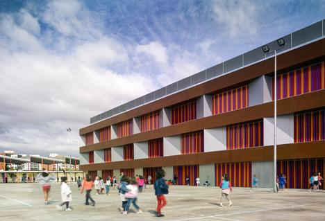School Complex in Zaragoza by Magén Arquitectos