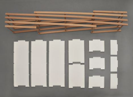 Set shelving by Stephanie Hornig
