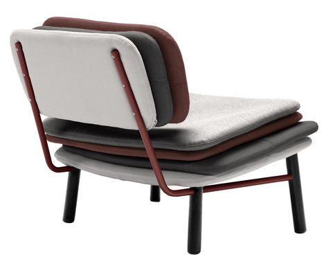 Stack chair by Skrivo based on The Princess and the Pea