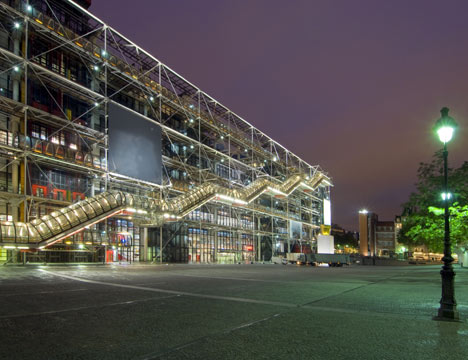 "The Centre Pompidou captures the revolutionary spirit of 1968" - Richard Rogers