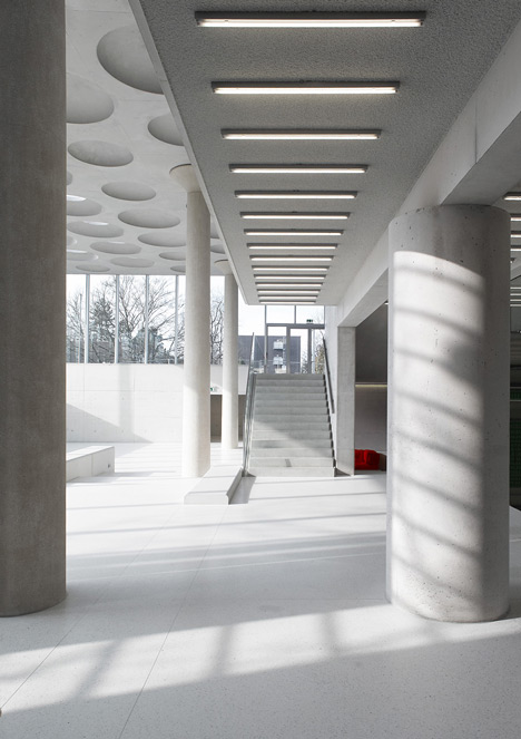 The Forum at Eckenberg Gymnasium by Ecker Architekten