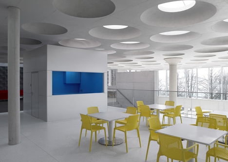 The Forum at Eckenberg Gymnasium by Ecker Architekten
