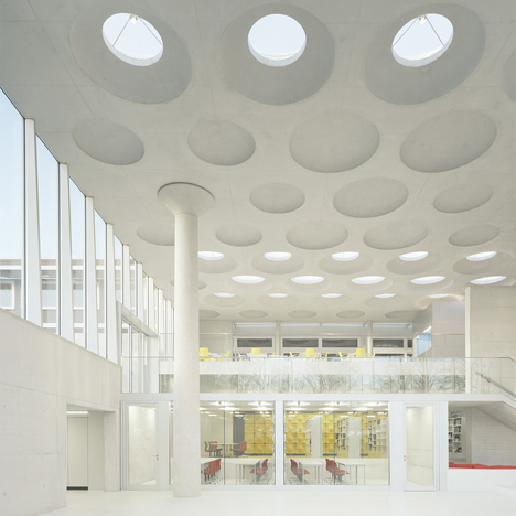 The Forum at Eckenberg Gymnasium by Ecker Architekten