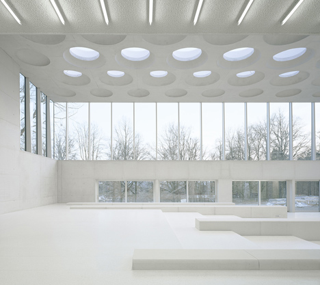 The Forum at Eckenberg Gymnasium by Ecker Architekten