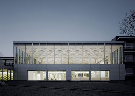 The Forum at Eckenberg Gymnasium by Ecker Architekten