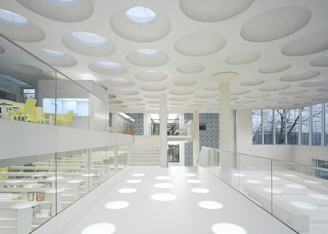 The Forum at Eckenberg Gymnasium by Ecker Architekten