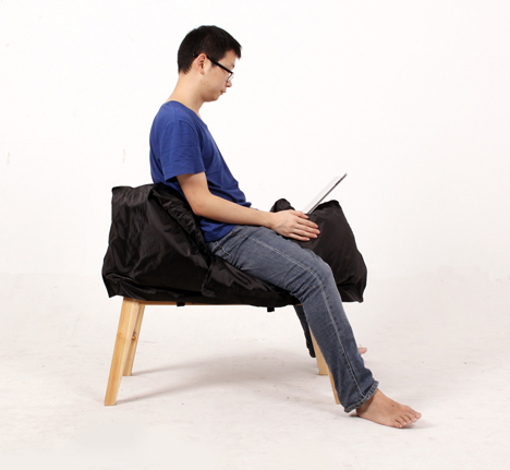 The Holding-breath Chair by Ray Jiao & Yi Wang