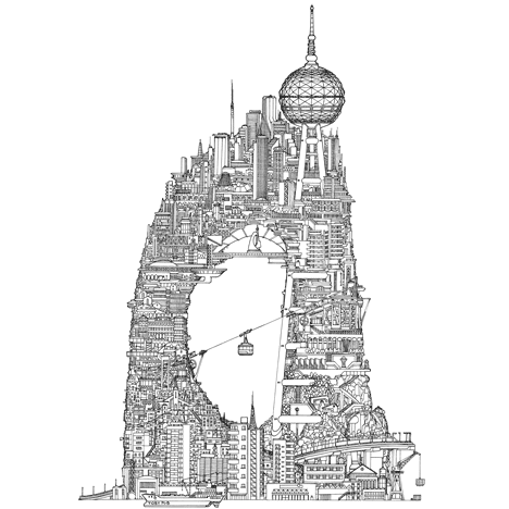 Tower Series by Toby Melville-Brown