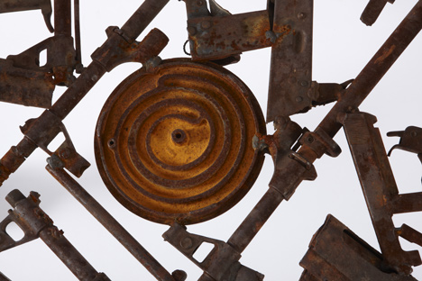 When I get Green furniture made of guns by Gonçalo Mabunda at Jack Bell Gallery