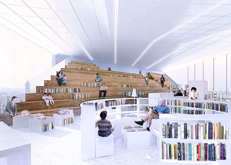 Work starts on OMA-designed library in Caen, France