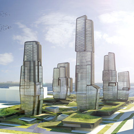 Yongjia World Trade Centre Wenzhou by UNStudio
