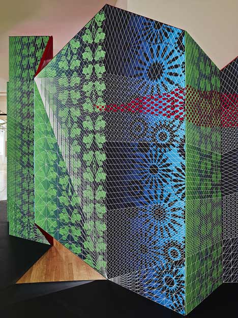 ZIGZAG installation by ISSSStudio