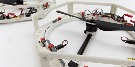 Researchers develop 3D-printed drones capable of self-assembly