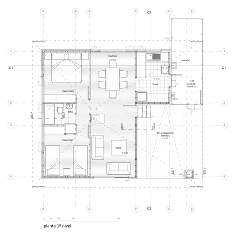Hijuela El Durazno Caretaker's House by emA Hijuela El Durazno Caretaker's House by emA