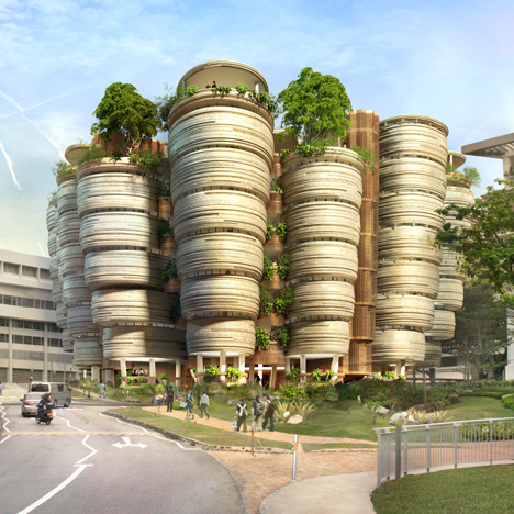 Learning Hub at Nanyang Technology University by Thomas Heatherwick