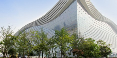 New Century Global Center opens in China