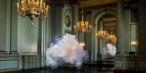 Nimbus photography series by Berndnaut Smilde