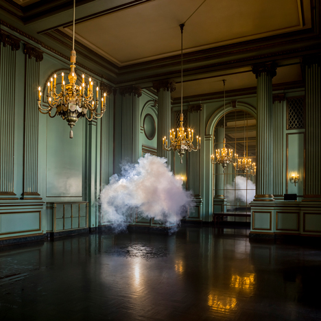 Nimbus photography series by Berndnaut Smilde