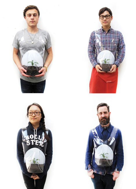 Plant Pregnancy Bag by Alice Kim