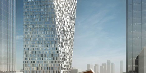 Aedas to design twisting skyscraper for Shanghai