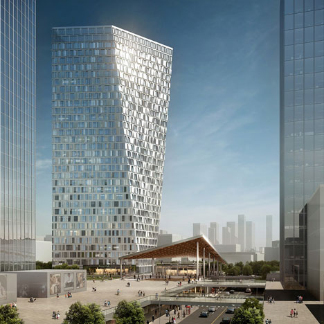 Aedas to design twisting skyscraper for Shanghai