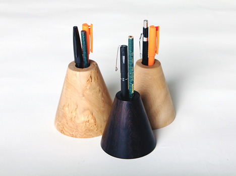 Poor Memory Pen Pots by Henry Franks.