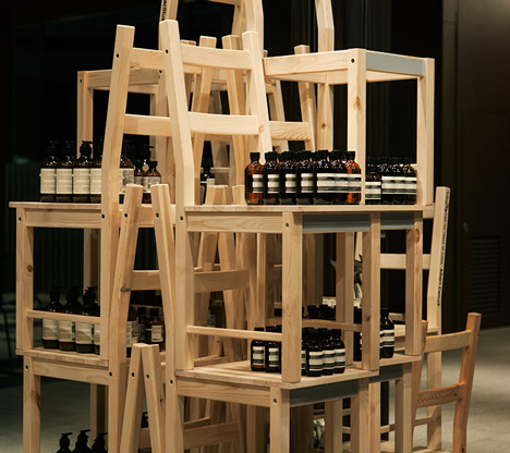 Aesop Midtown Installation by Hiroko Shiratori