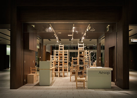 Aesop Midtown Installation by Hiroko Shiratori