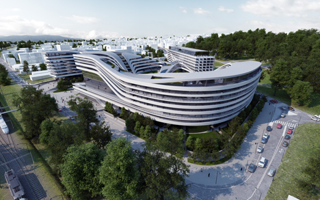 Beko Masterplan by Zaha Hadid Architects
