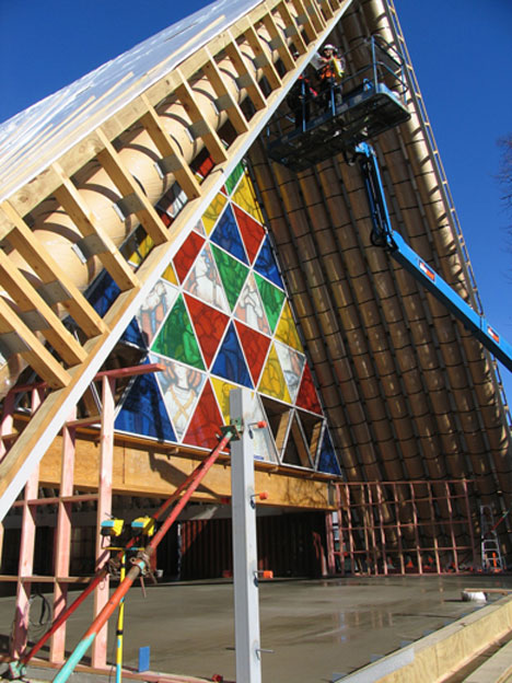Cardboard Cathedral by Shigeru Ban