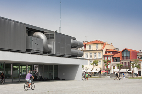 Cultural Center of Viana do Castelo by Eduardo Souto de Moura