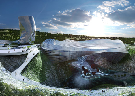 Dawang Mountain Resort Changsha by Coop Himmelb(l)au